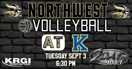 Northwest Volleyball at Kearney Tuesday Night